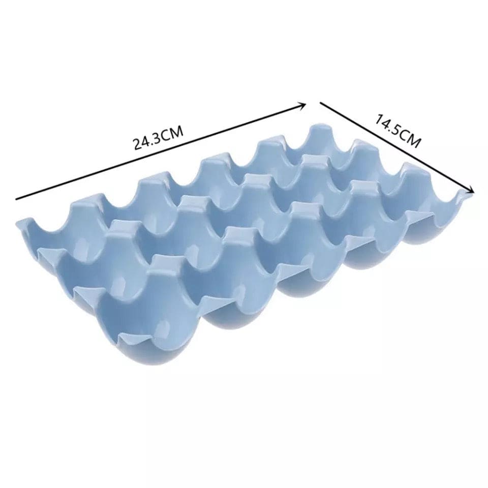 15 Grid Refrigerator Egg Storage Box, Practical Creative Eggs Holder, Plastic Tray Stackable Eggs Shelf Organizer 15 Grid Refrigerator Egg Storage Box, Practical Creative Eggs Holder, Plastic Tray Stackable Eggs Shelf Organizer